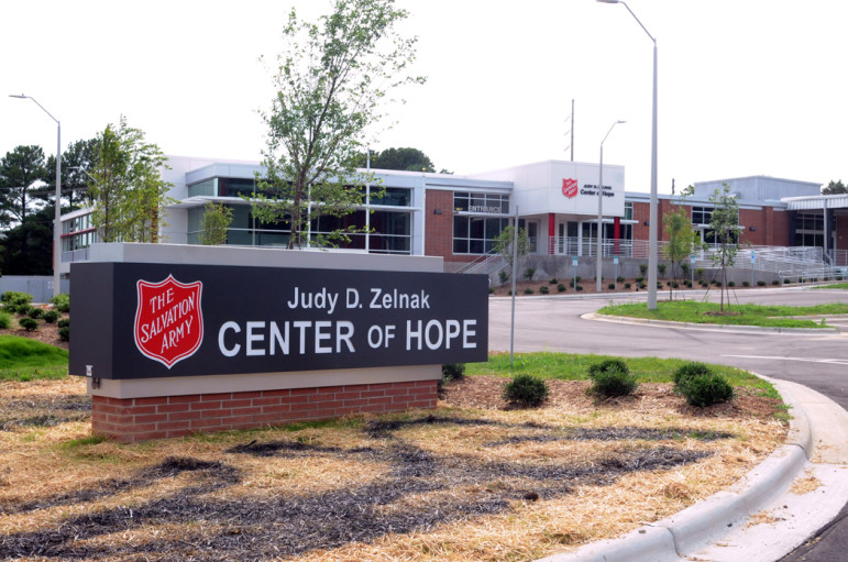 The new Salvation Army building on Capital Boulevard. 