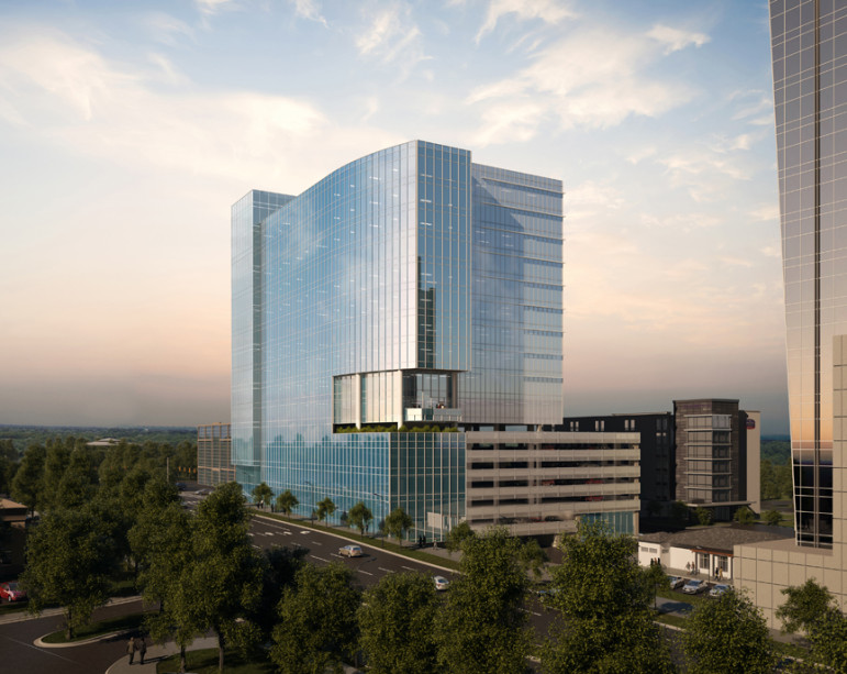 A rendering of North Hills Tower II