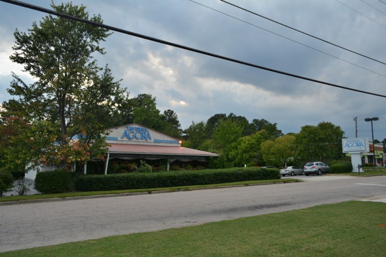 The current home of Taverna Agora on Glenwood Avenue