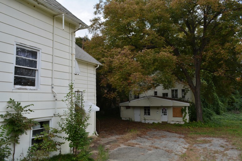 The property upon which The Saint will be built is currently home to several abandoned structures