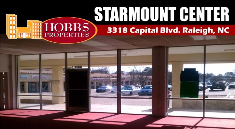 The Starmount Shopping Center is located on Capital Boulevrd across from Adventure Landing