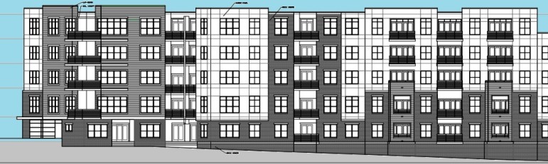 An early rendering of 616 Oberlin