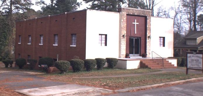 First built in 1953, this church, pictured in 2011, is now being torn down.