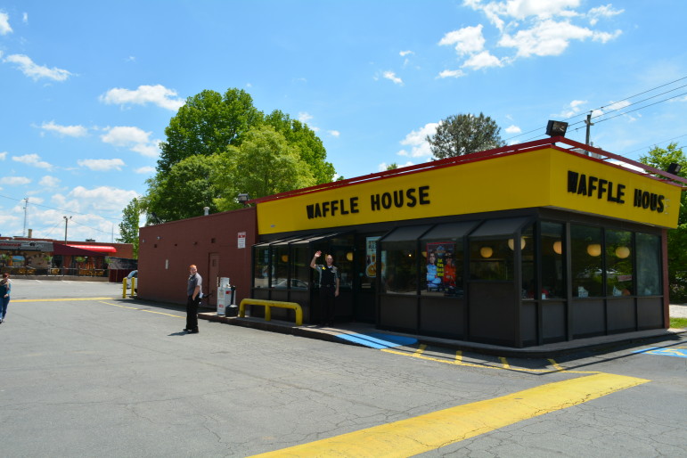 The Waffle Hous on Hillsborough Street