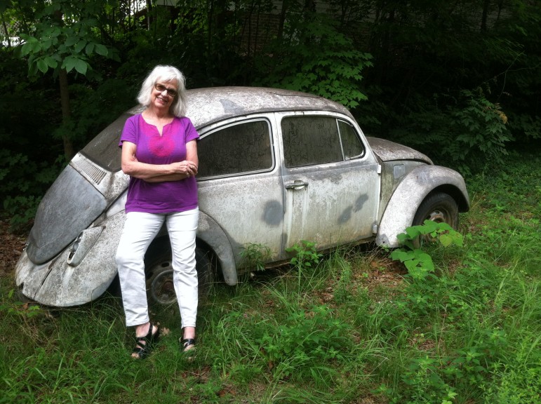 Mary Dimney (LaSalla) Davis and her husband are the proud winners of the Development Beat photo contest. They are both 68 and had a VW when they were married in 1968!!