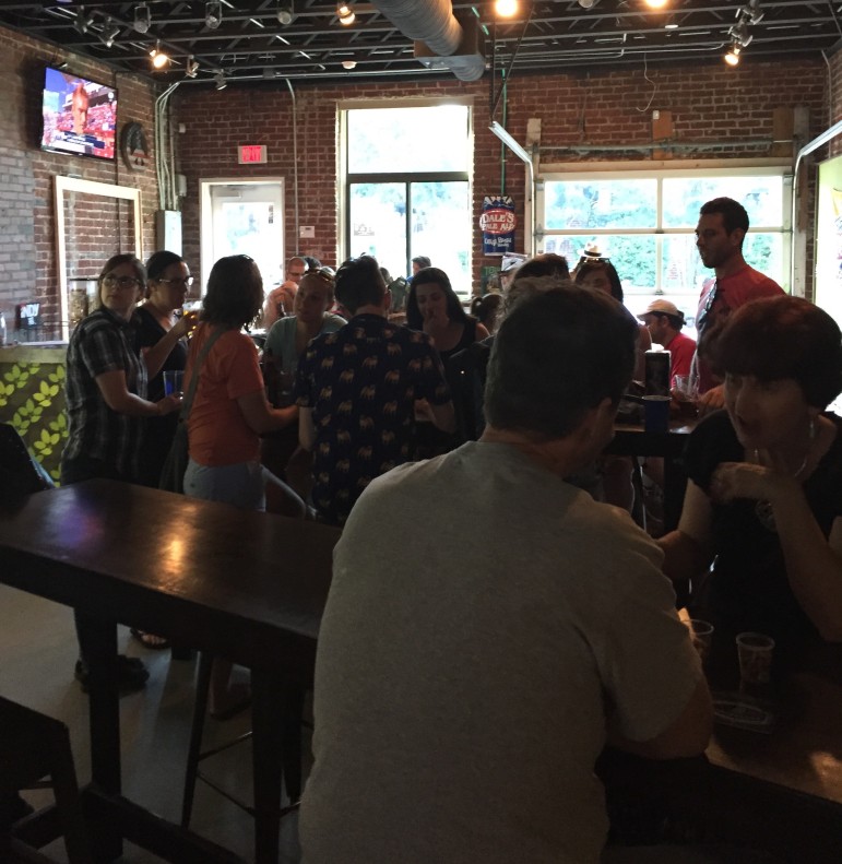 It was a packed house at North Street Beer last night!