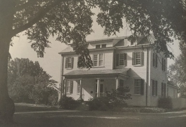 Spring Hill House in the 1970s when it was on the ground of Dix Hospital