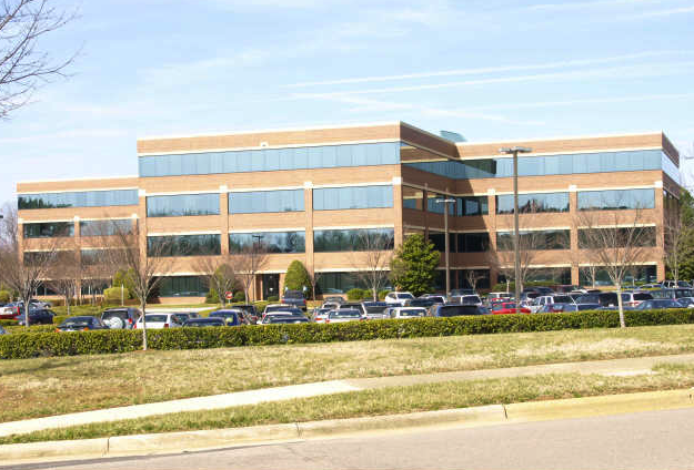 This office complex houses the Raleigh office of Amber Road