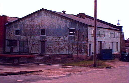 The warehouse at 319 S West Street in 1996