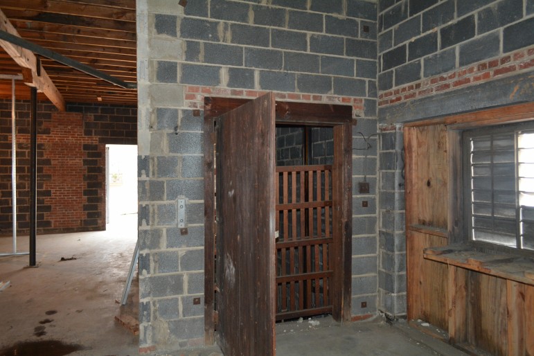 The old freight elevator