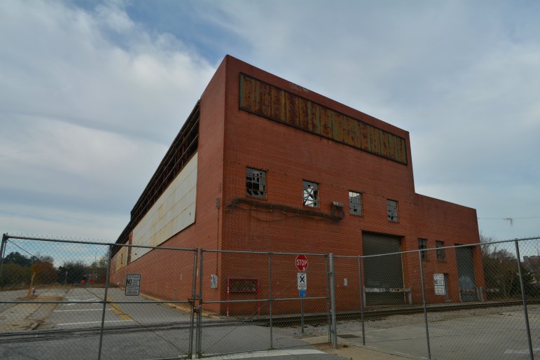This warehouse is scheduled for demolition