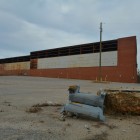 This warehouse is scheduled for partial demolition