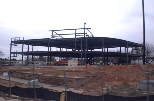 A shot of the job site for 3050 Duraleigh from January 2015