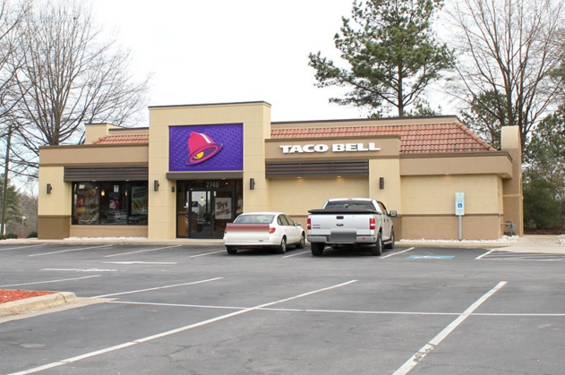 The Taco Bell at 2748 Capital Boulevard following a somewhat recent remodel