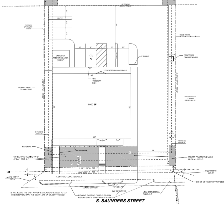 Site plans for the new Esquina Latina