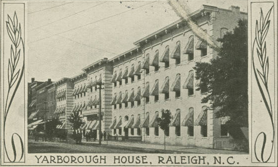 A postcard from the Yarborough House