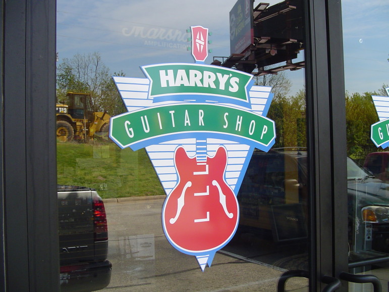 Harry's Guitar Shop has been in business for more than 30 years