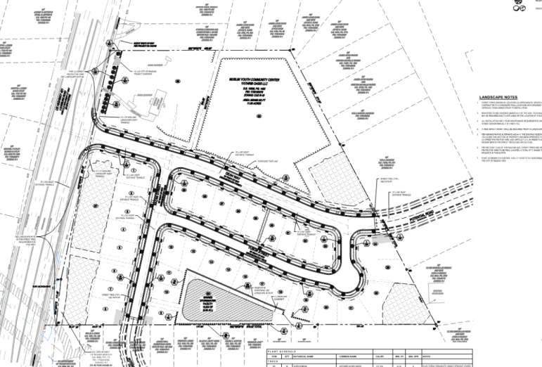 Site plans for the Oasis Neighborhood
