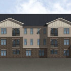 A rendering of the Foxwood Luxury Apartments