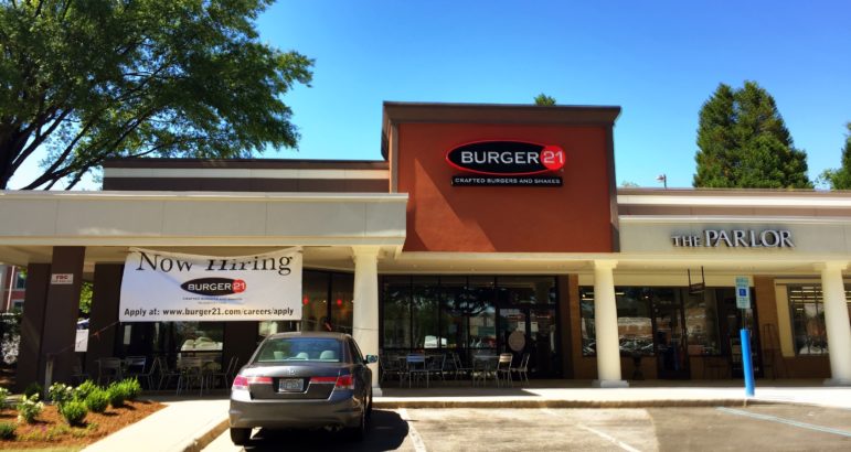 Burger 21 will open on Monday, June 13