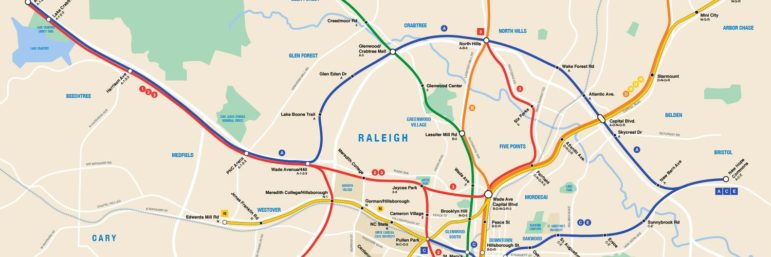 The Raleigh City Subway Map