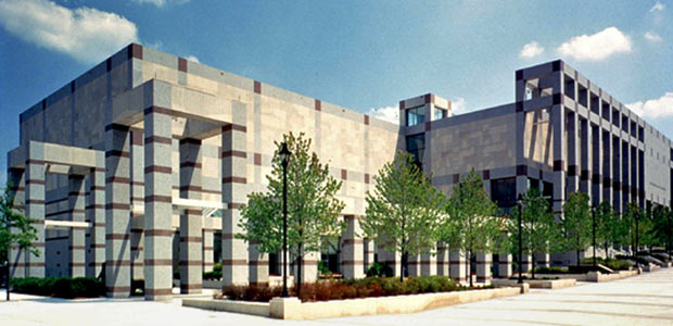 An architectural rendering of the NC Museum of History from the mid-1990s