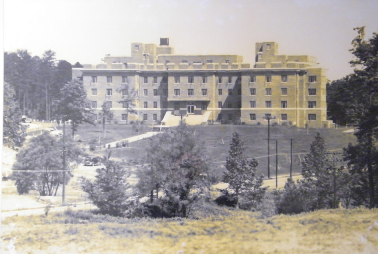 An historic photo of the Old Rex Hospital