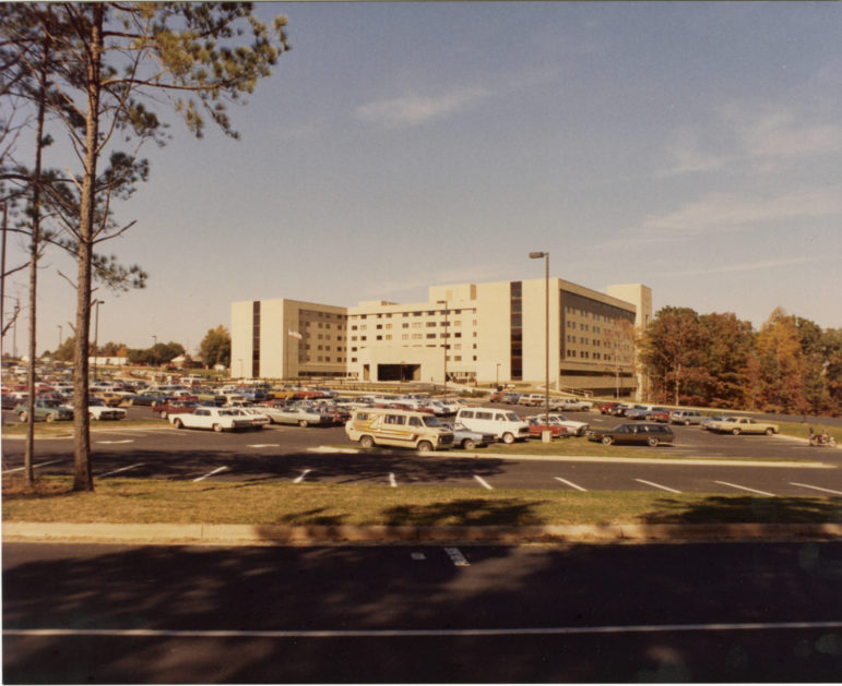 The Lake Boone Hospital in the 1980s