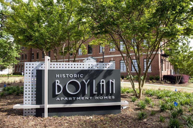 Historic Boylan Apartments, renovated one bedroom for Kane Residential