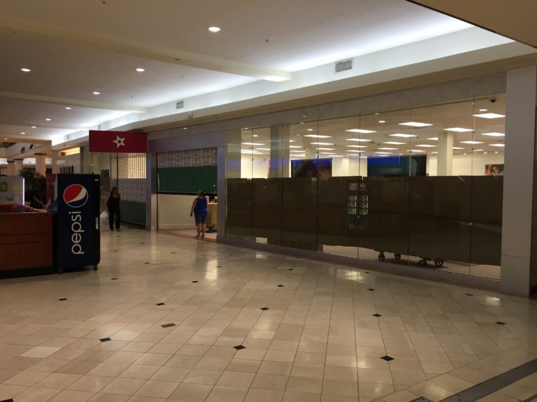 Employees of the new, temporary American Girl store at Crabtree were hard at work Wednesday prepping for this weekend's grand opening