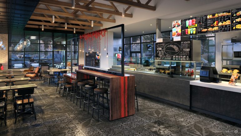 Taco Bell's Urban Edge store design concept