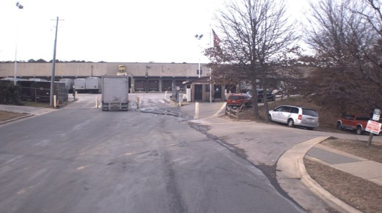The UPS Distribution Facility off Atlantic Avenue