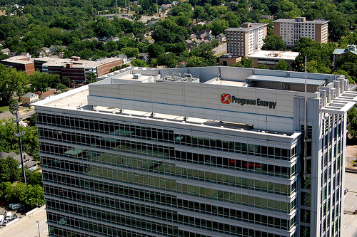 progress Energy building downtown Raleigh