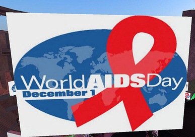 World AIDS day poster.